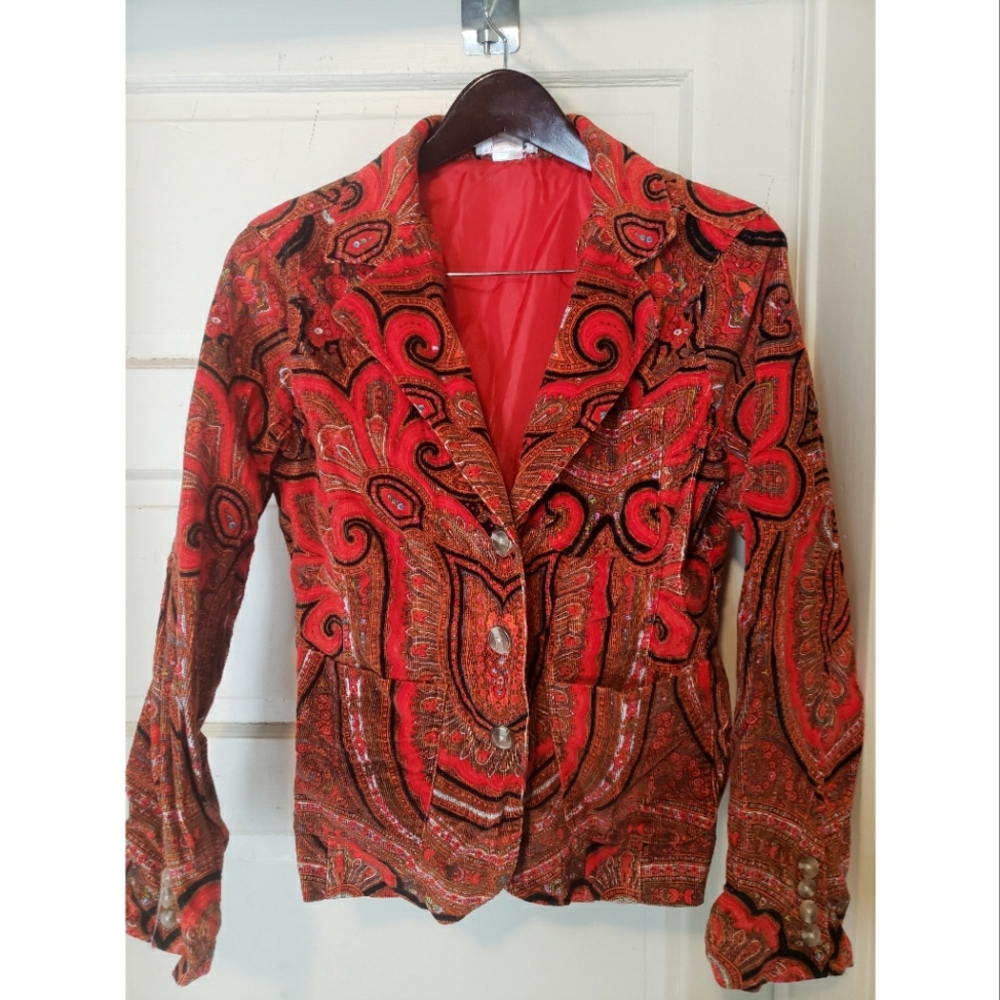Isaac Mizrahi Button up jacket